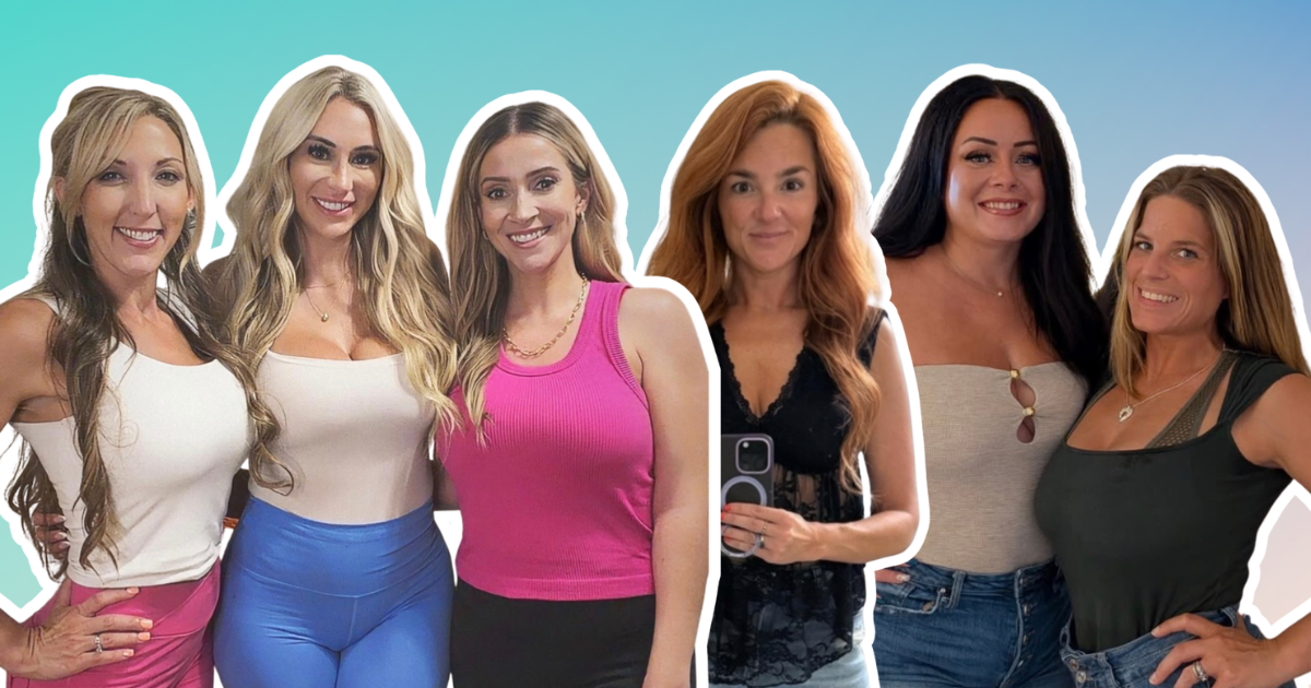 How long has the Double Lives of Suburban Wives cast been making OnlyFans content?