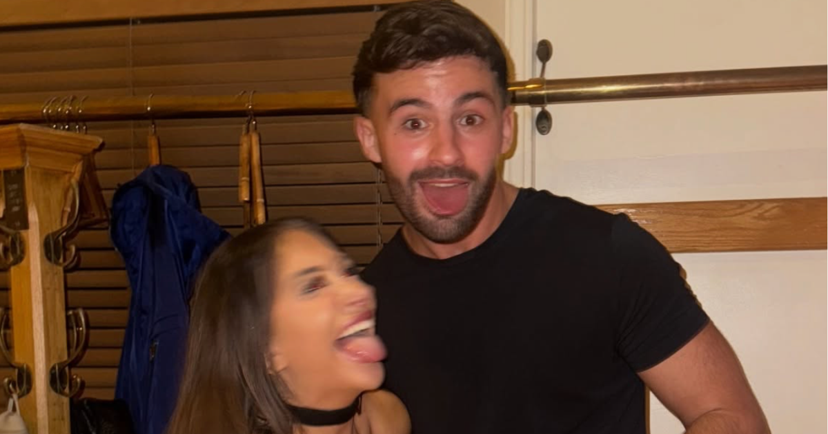 Kieran from Love Island and Dani Babes from Outside