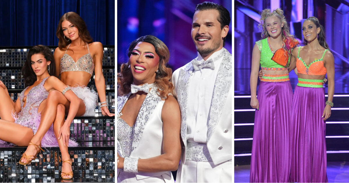 Sarah Jane Nader isn't the first same-sex pairing on Dancing With The Stars, here's who was