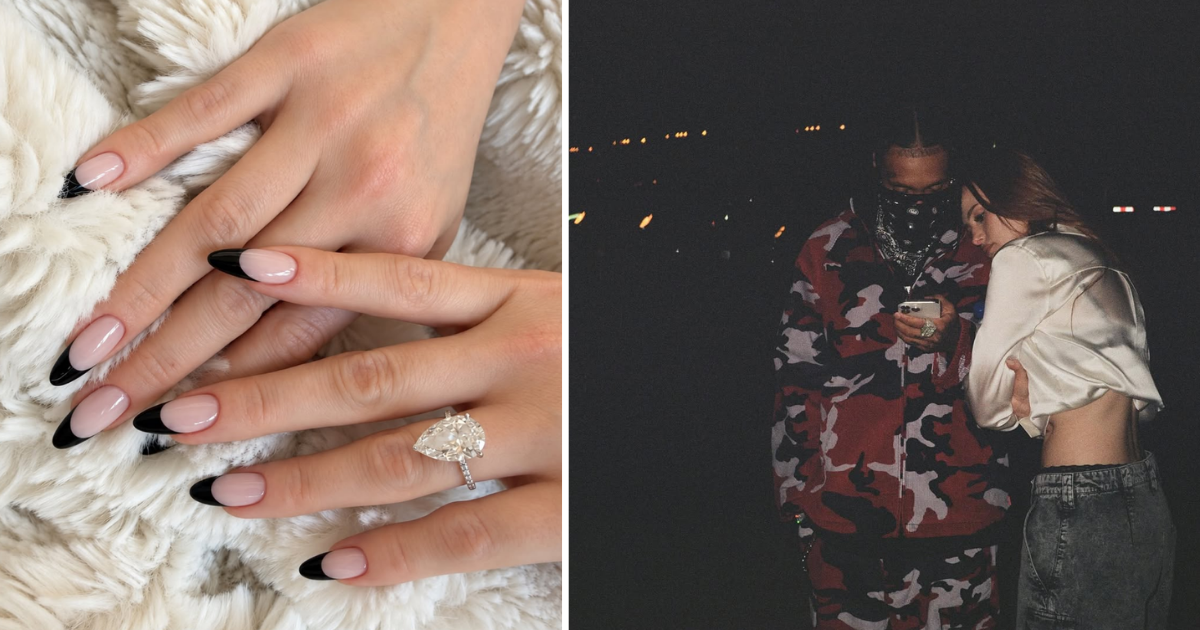 Madelaine Petsch relationship Tyga engaged