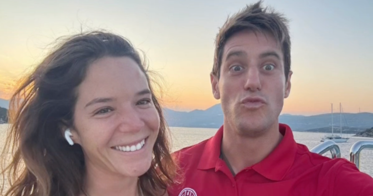 Joy and Luke from Below Deck Med