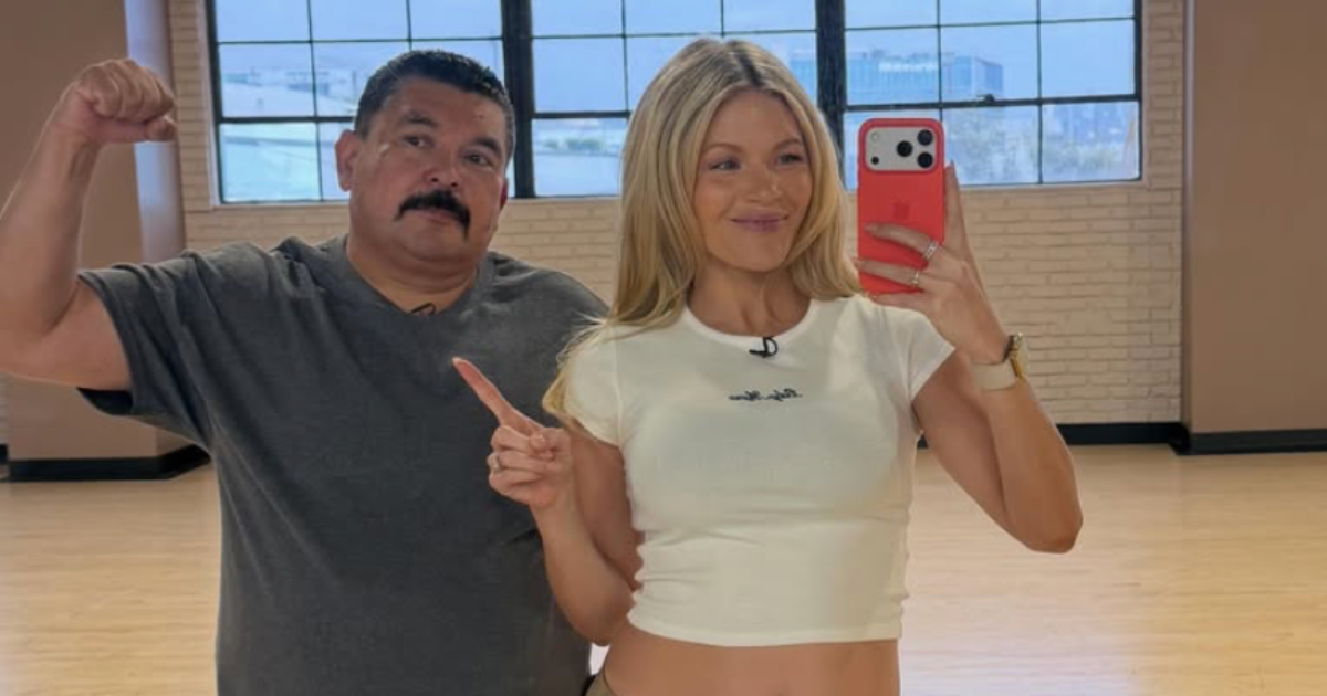 Guillermo Rodriguez and Witney Carson from DWTS