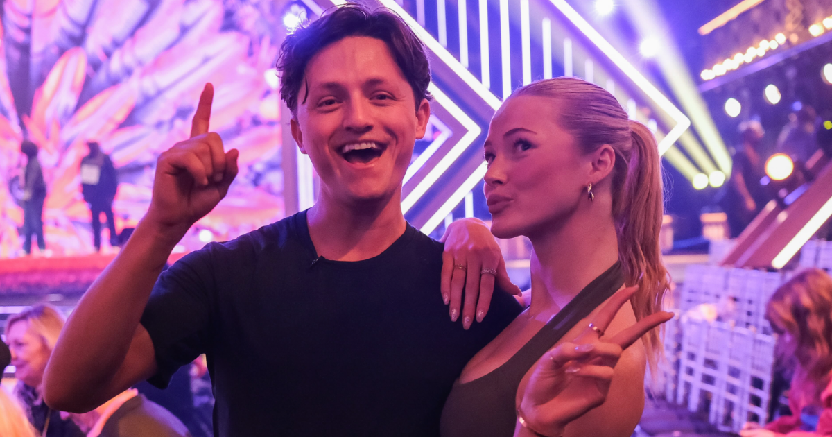 Connor Woods and Rylee Arnold from DWTS