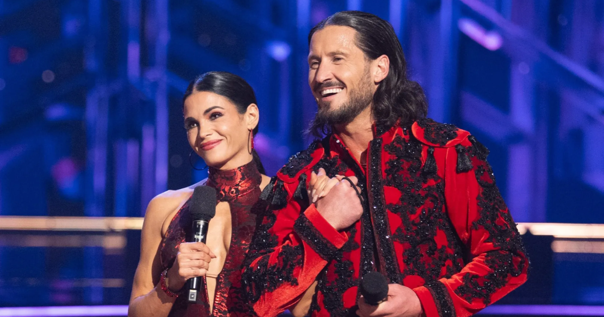 Val Chmerkovskiy Dancing With The Stars suspended