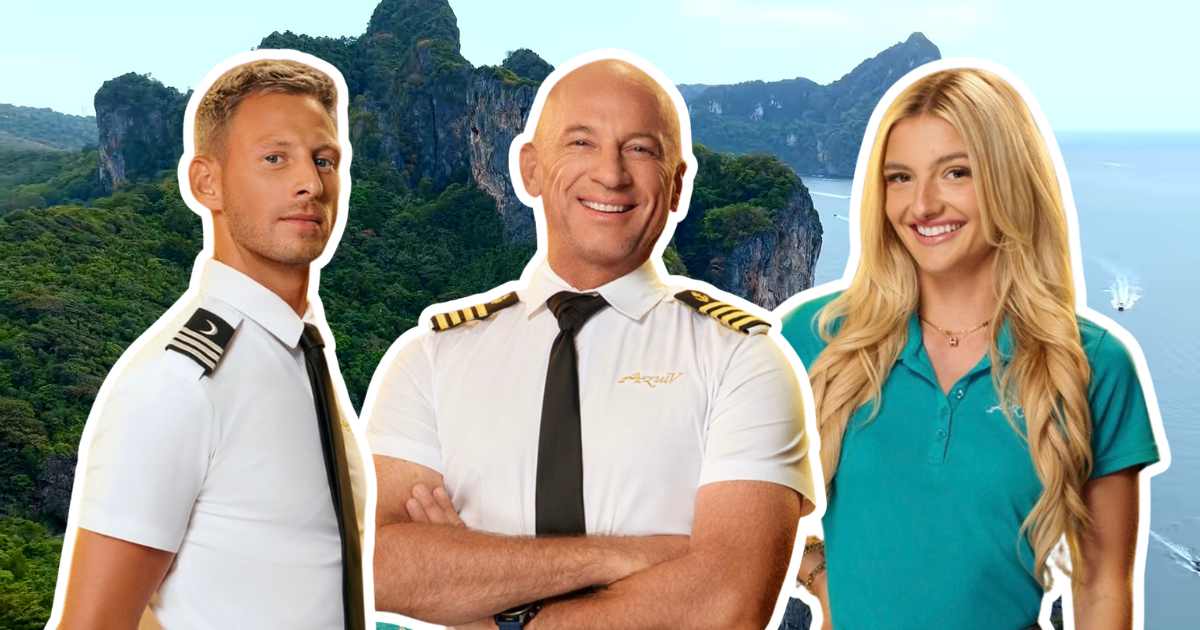 Where the returning season 13 Below Deck cast members stand with each other