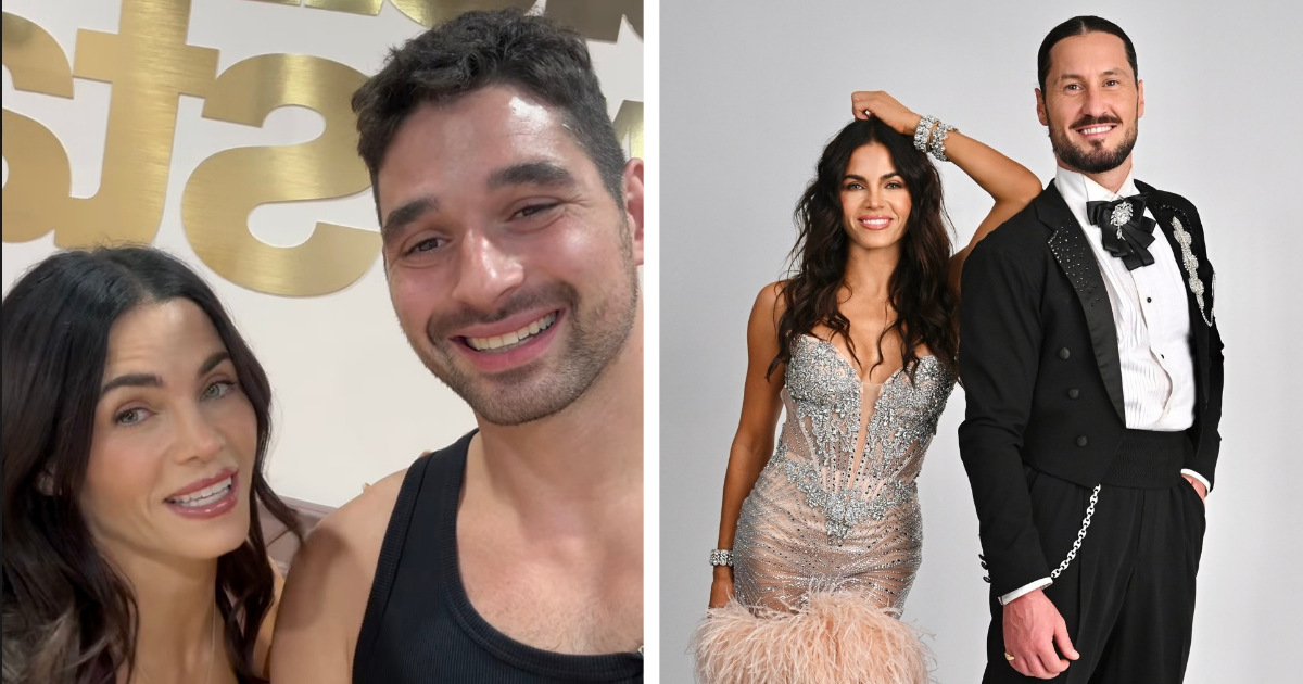 Alan Bersten replaces Val as Jenna Dewan’s DWTS partner for a week, following suspension